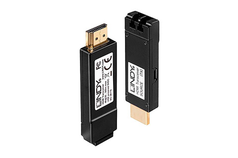 Fiber Optic HDMI dongle extender pair