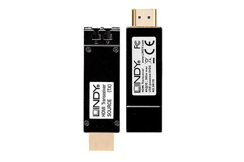 Fiber Optic HDMI dongle extender pair