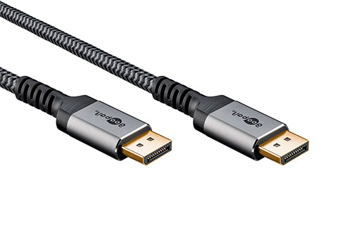 Goobay DisplayPort 2.1 cable 16k@ 60hz, 80 Gbit/s