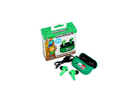 Minecraft TWS Wireless in-Ear headphones