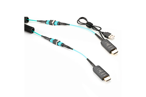 Inakustik Professional HDMI 2.1 MPO Fiber Optic Cable 10K UHD, 48 Gbps, HDR10+ & VRR