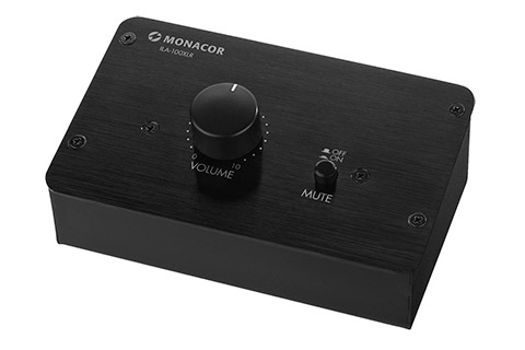 Monacor ILA-100XLR 

 Passiv stereo Volume-kontrol