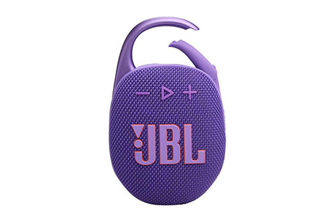 JBL Clip 5 bluetooth højttaler - Purple front