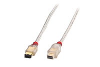 InLine 34005 FireWire-Kabel 400 Mb/s DVD-Player 5 m Stecker auf Stecker für digitalen Camcorder 