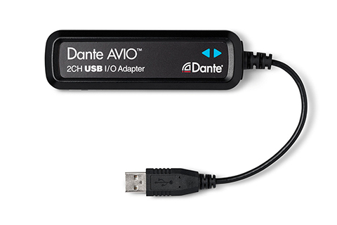 Monacor ADP-USB-2X2 Dante adapter
