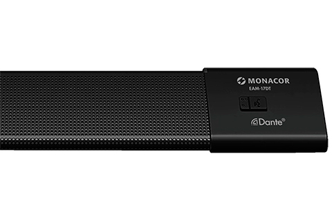 Monacor EAM-17DT Dante microphone
