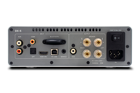 Rotel DX-5 Integrated Amplifier - Back
