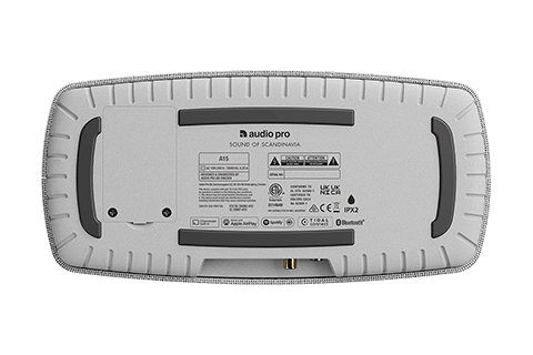 A15 Multiroom Speaker - Light grey - Bottom