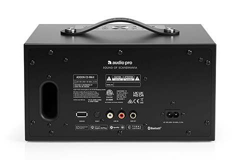 Audio Pro C5 MK II Multiroom Speaker - Back