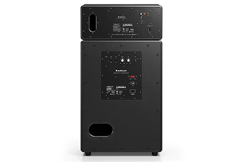 Audio Pro Drumfire II Mutliroom Speaker - Black - Back