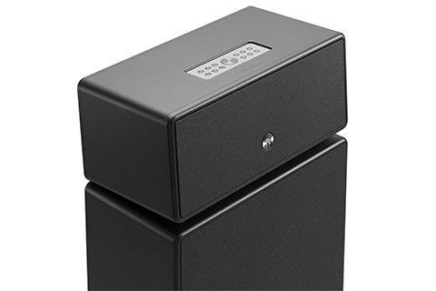 Audio Pro Drumfire II Mutliroom Speaker - Black - Top