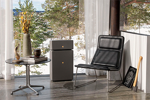 Audio Pro Drumfire II Mutliroom Speaker - Black - Lifestyle
