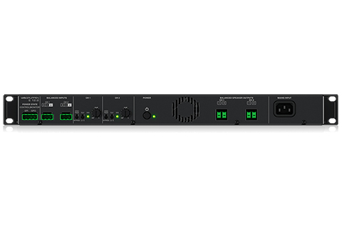 LAB.Gruppen E 12:2 Amplifier 2x600W 4Ohm/100V - Back