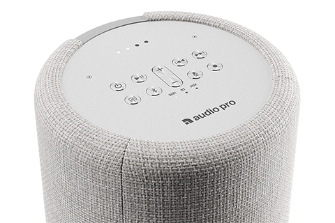 Audio Pro G10 Multiroom speaker - Light Grey - Top