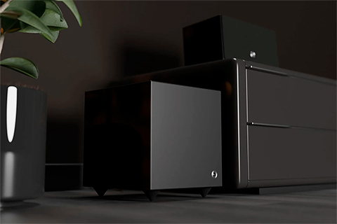 Audio Pro SW5 Subwoofer - Black - Lifestyle