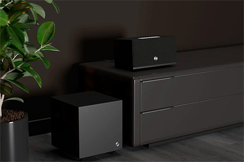 Audio Pro SW5 Subwoofer - Black - Lifestyle