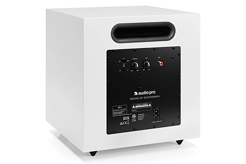 Audio Pro SW5 Subwoofer - White - Back
