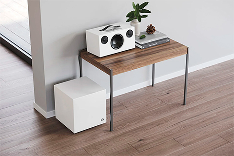 Audio Pro SW5 Subwoofer - White - Lifestyle