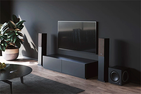 Audio Pro SW-10 Subwoofer - Black - Lifestyle