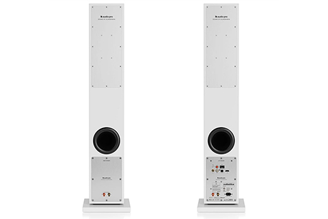 Audio Pro A38 Multiroom Speaker - White - Back