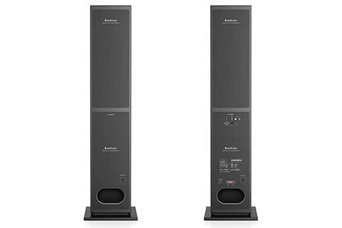 Audio Pro A48 Multiroom Speakers - Black - Back