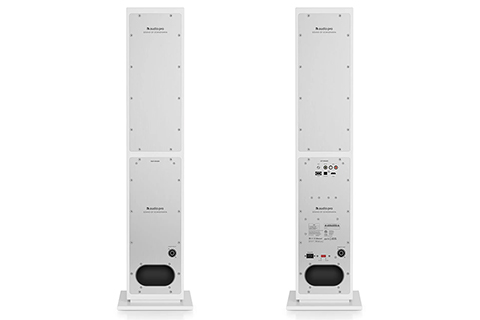 Audio Pro A48 Multiroom Speakers - White - Back