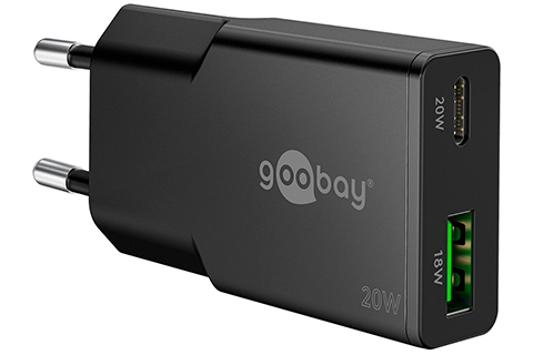USB-C Charger 20W PD - Black