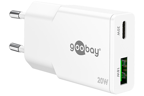 USB-C Charger 20W PD - White