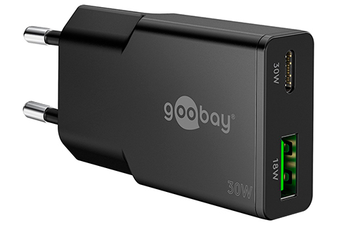 USB-C Charger 30W PD - Black
