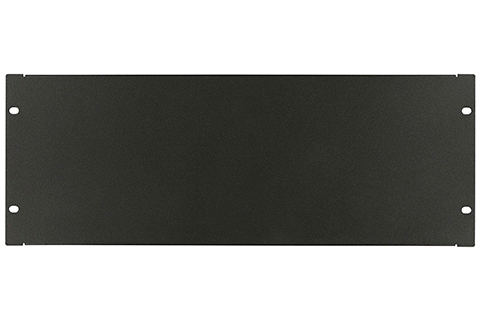 Lanview RAB115BL Screw Type Blank Panel Black 4U 19