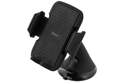 Smartphone adjustable mount with suction cup
