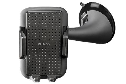 Smartphone adjustable mount with suction cup
