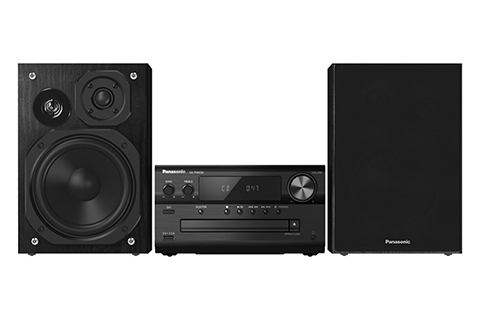 Panasonic SC-PMX92EG, micro stereo system, CD,BT,FM/DAB+ radio - Black