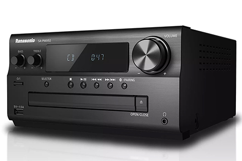 Panasonic SC-PMX92EG, micro stereo system, CD,BT,FM/DAB+ radio - Black