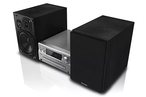 Panasonic SC-PMX92EG, micro stereo system, CD,BT,FM/DAB+ radio - Silver