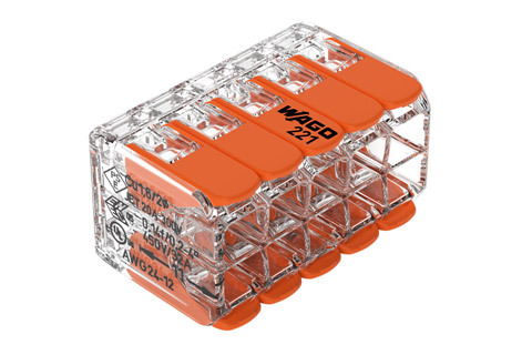 Wago Serie 221 conductor terminal 0,2 - 4 - 10