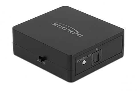 DeLOCK S/PDIF TOSLINK Splitter 1 In 3 Out with USB Power Supply
