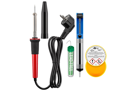 Soldering Set and Tool Kit in Handy Bag, 20 pcs