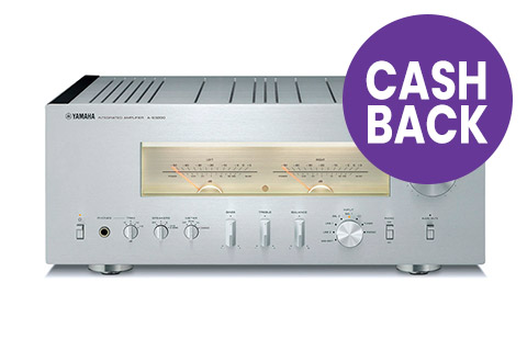 Yamaha A-S3200 integrated amplifier, silver