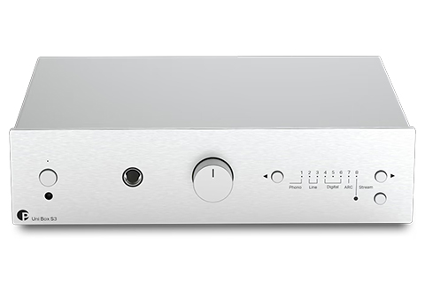 Pro-Ject UNI BOX S3 - Wifi - HDMI, Integrated Stereo Amplifier - White