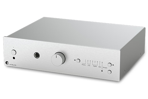 Pro-Ject UNI BOX S3 - Wifi - HDMI, Integrated Stereo Amplifier - White