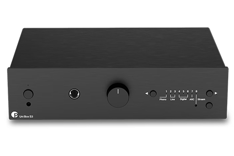 Pro-Ject UNI BOX S3 - Wifi - HDMI, Integrated Stereo Amplifier - Black
