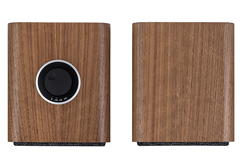 Ruark Audio MR1 MK3 active Bluetooth speakers - Walnut - Top