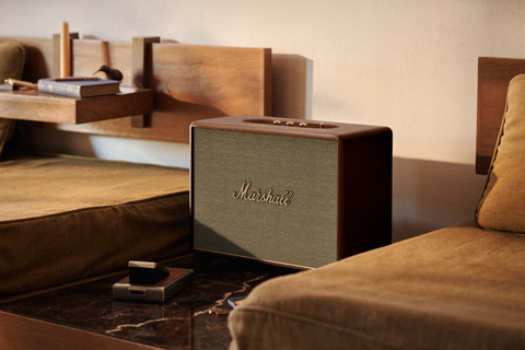 Marshall Woburn III Bluetooth speaker, Brown