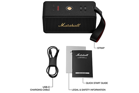 Marshall Middleton II Portable Bluetooth Speaker - Box Contents