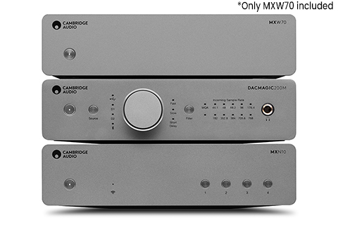 Cambridge Audio MX W70 Compact stereo amplifier, 2x 70W, 8 Ohm - Stack