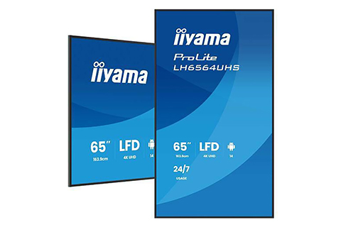 iiyama 4K UHD signage monitor, 50-86