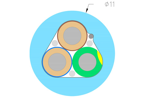 SUPRA LoRad SPC strømkabel (Schuko stik)