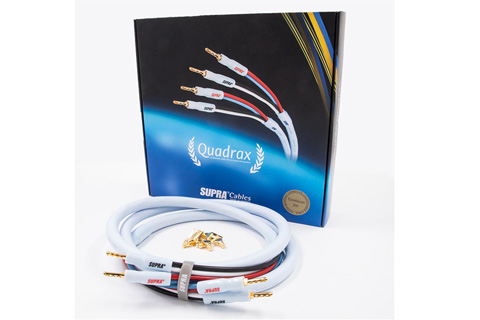 SUPRA Quadrax stereo speakercable