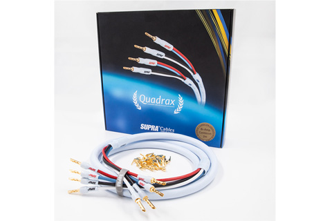 SUPRA Quadrax Bi-amp speakercable